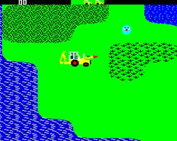 JCB Digger (1983)(Acornsoft) screen shot game playing